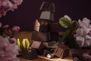 "Live by Love" Chocolate Truffle Gift Box 15pc Milène Jardine Chocolatier