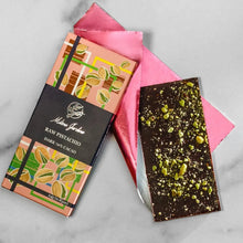 Load image into Gallery viewer, Raw Pistachio Chocolate Bar - Vegan Milène Jardine Chocolatier