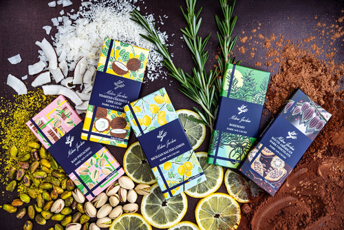 Vegan - Dark Chocolate Bars Milène Jardine Chocolatier